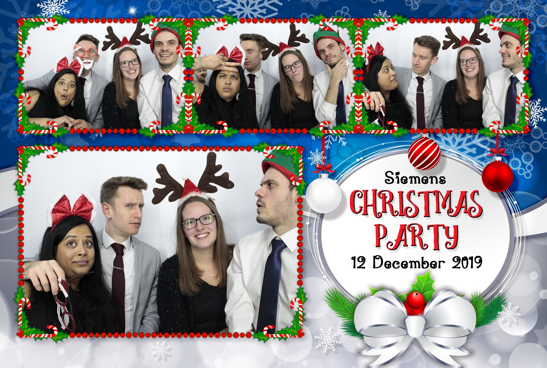 Siemens Christmas Party | View more photos from the event at gallery.myphotoboothexperience.co.uk/u/MyPhotoBoothExperienceLtd/Siemens-Christmas-Party-0